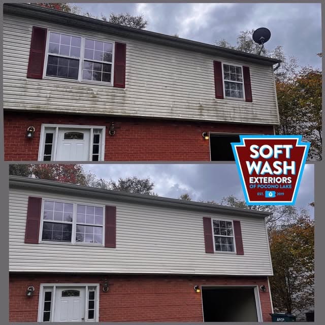 Vinyl siding house wash — spring promotion post